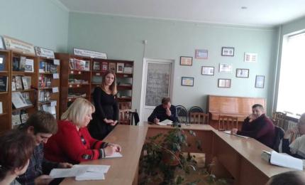 Засідання конкурсної комісії відділу культури Коломийської РДА з проведення конкурсу на заміщення посади завідуючої масової бібліотеки селища Отинія