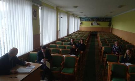Відбулась нарада з питань підготовки до засідання колегії райдержадміністрації у керівника апарату райдержадміністрації Михайла Беркещука