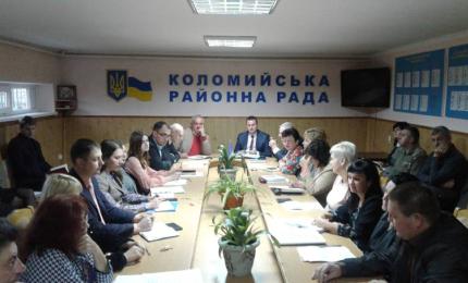 Відбулась щотижнева нарада під керівництвом голови райдержадміністрації Любомира Глушкова