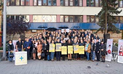 В Івано-Франківську відбулася всесвітня акція «Хода за свободу»