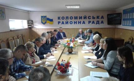 Засідання Координаційної ради при голові Коломийської районної державної адміністрації та голові Коломийської районної ради