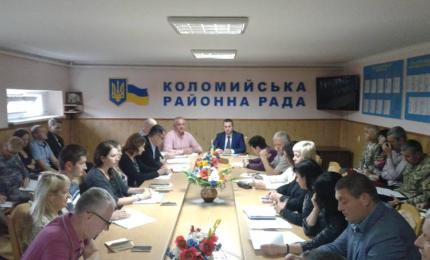 Нарада у голови райдержадміністрації Любомира Глушкова