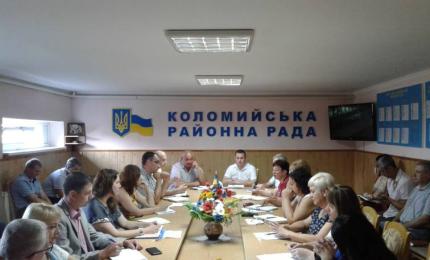 Нарада у голови райдержадміністрації Любомира Глушкова