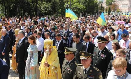Президент взяв участь у хресній ході з нагоди відзначення 1030-річчя з Дня хрещення Київської Русі-України