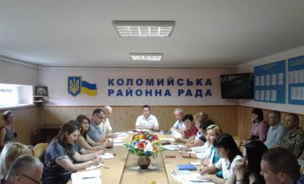 Нарада у голови райдержадміністрації Любомира Глушкова