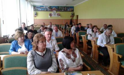 Навчальний семінар для сільських, селищних голів, голів ОТГ про умови ІХ обласного конкурсу проектів та програм розвитку місцевого самоврядування