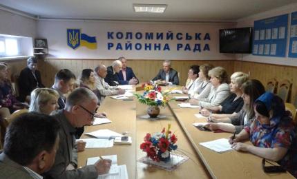 Нарада у першого заступника голови райдержадміністрації Нестора Печенюка