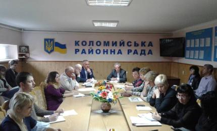 Нарада у першого заступника голови райдержадміністрації Нестора Печенюка