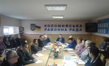 Нарада у голови райдержадміністрації Любомира Глушкова