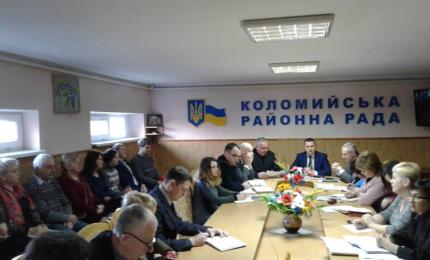 Нарада у голови райдержадміністрації Любомира Глушкова