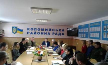 Нарада у голови райдержадміністрації Любомира Глушкова