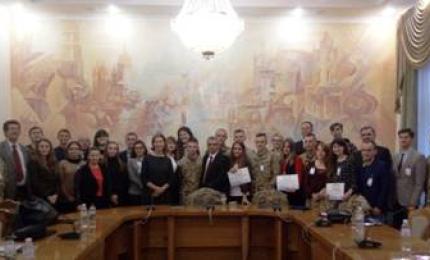 Делегація ПНУ взяла участь у другому Всеукраїнському молодіжному форумі «Безпечна і стабільна Європа: погляд молоді»