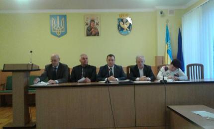 Щотижнева нарада у голови райдержадміністрації Любомира Глушкова