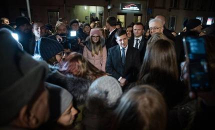Володимир Зеленський зустрівся з представниками української громади у Литві