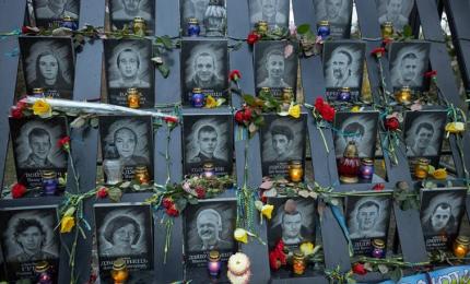 Глава держави разом з дружиною вшанували пам'ять Героїв Небесної Сотні