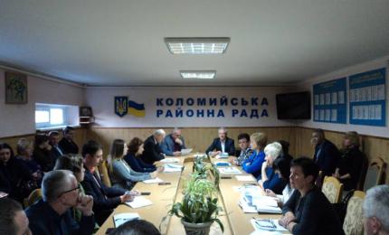 Щотижнева нарада у першого заступника голови Коломийської районної державної адміністрації Нестора Печенюка
