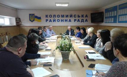 Нарада з керівниками бюджетних установ району у першого заступника голови райдержадміністрації Нестора Печенюка