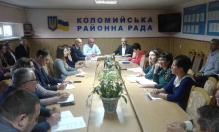 Щотижнева нарада у першого заступника голови Коломийської районної державної адміністрації Нестора Печенюка