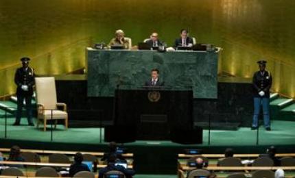 Виступ Президента України Володимира Зеленського на загальних дебатах 74-ї сесії Генеральної Асамблеї ООН
