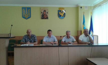 Щотижнева нарада у голови Коломийської районної державної адміністрації Любомира Глушкова