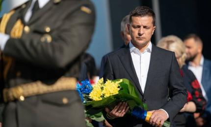 Володимир Зеленський ушанував пам’ять захисників України, які загинули в боротьбі за незалежність, суверенітет і територіальну цілісність держави
