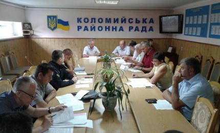 Штабне тренування з органами управління та силами цивільного захисту Коломийської районної ланки територіальної підсистеми єдиної державної системи цивільного захисту Івано-Франківської області