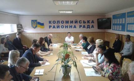 Щотижнева нарада у голови Коломийської районної державної адміністрації Любомира Глушкова