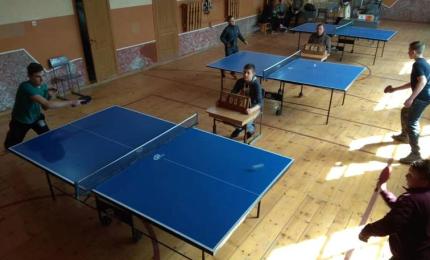 Районні фінальні змагання з настільного тенісу серед команд юнаків ліцеїв та гімназій